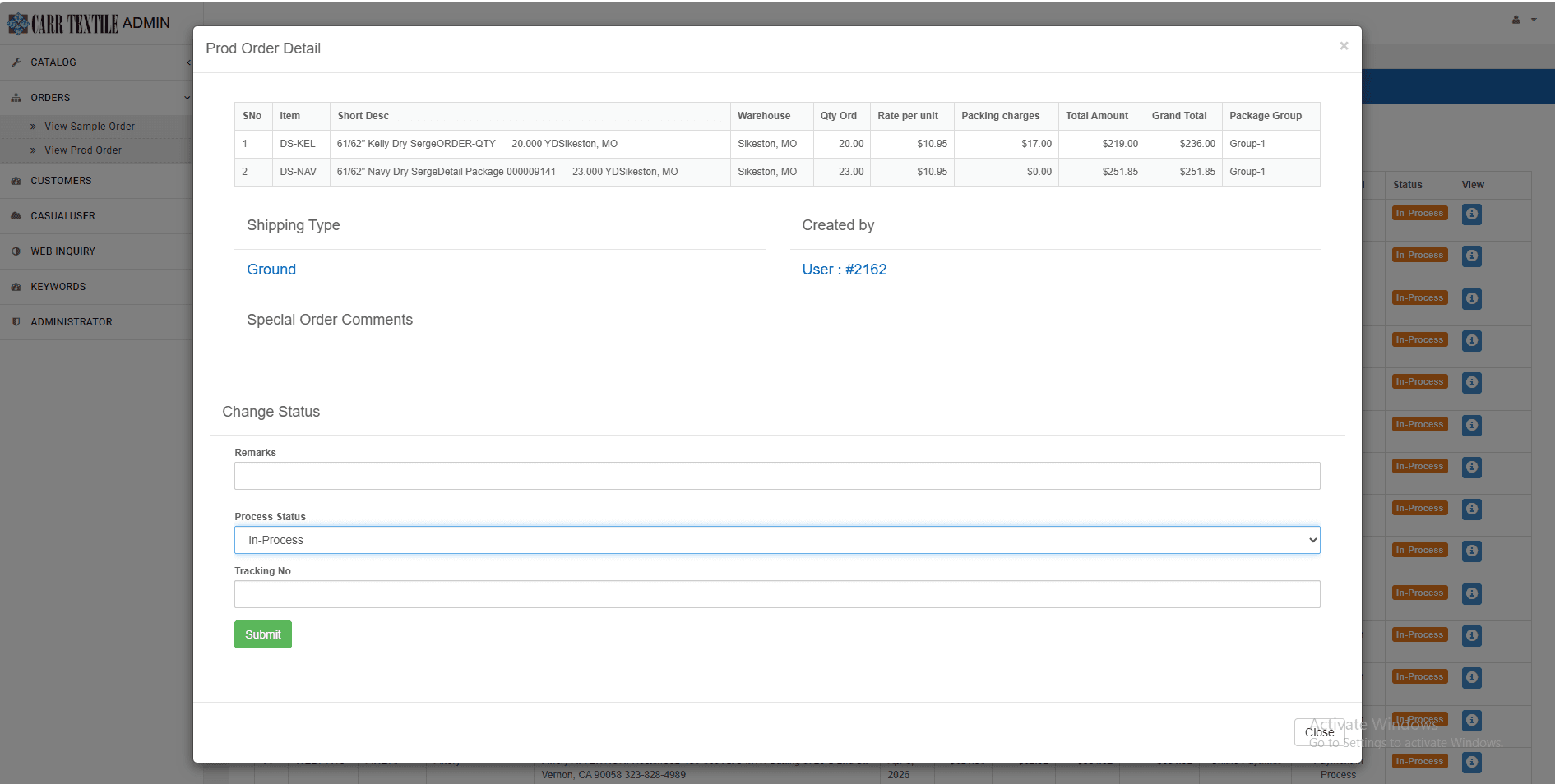 B2B Order Management
